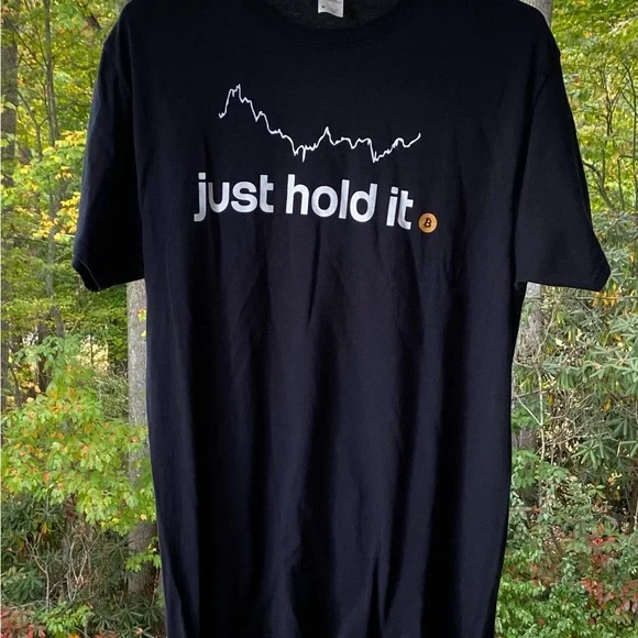 Fruit Of The Loom HD Cotton Crypto Stocks Bitcoin T-Shirt Size Medium - Picture 9 of 13